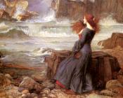 John William Waterhouse : Miranda, The Tempest
